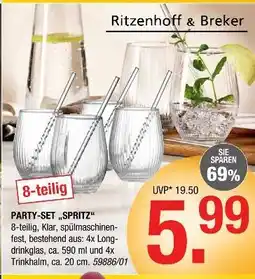Hofmeister Ritzenhoff & breker party-set „spritz“ Angebot