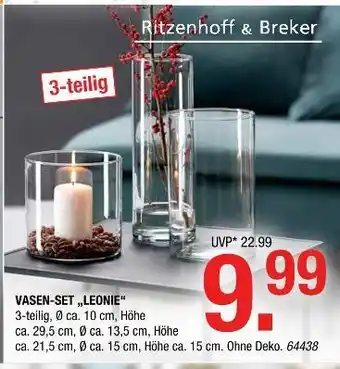 Hofmeister Ritzenhoff & breker vasen-set „leonie“ Angebot