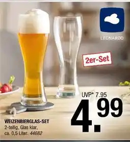 Hofmeister Leonardo weizenbierglas-set Angebot