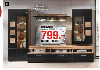 Hofmeister Wohnwand Angebot