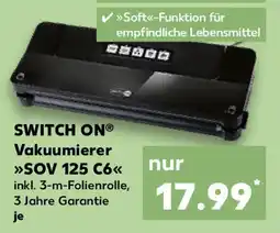Kaufland SWITCH ON Vakuumierer SOV 125 C6 Angebot