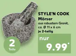 Kaufland STYLE'N COOK Mörser Angebot