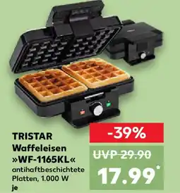 Kaufland TRISTAR Waffeleisen WF-1165KL Angebot