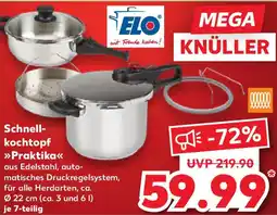 Kaufland ELO Schnell- kochtopf Praktika Angebot