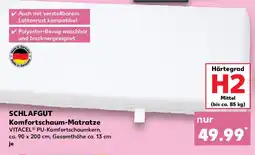 Kaufland SCHLAFGUT Komfortschaum-Matratze Angebot