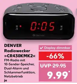 Kaufland DENVER Radiowecker CR430KMK2 Angebot