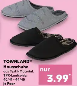 Kaufland TOWNLAND Hausschuhe Angebot