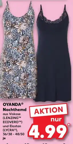 Kaufland OYANDA Nachthemd Angebot