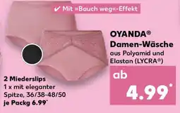 Kaufland OYANDA Damen-Wäsche Angebot