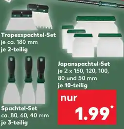 Kaufland Trapezspachtel-Set- Spachtel-Set- Trapezspachtel-Set Angebot