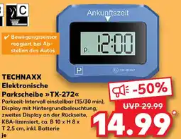 Kaufland TECHNAXX Elektronische Parkscheibe TX-272 Angebot