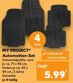 Kaufland MY PROJECT Automatten-Set Angebot