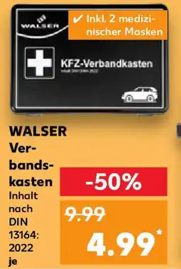 Kaufland WALSER Ver- bands- kasten Angebot