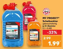 Kaufland MY PROJECT Scheibenklar Angebot