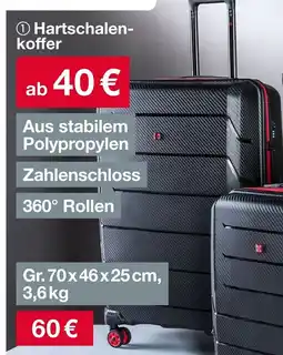 Woolworth Hartschalen- koffer CONCEPT Angebot