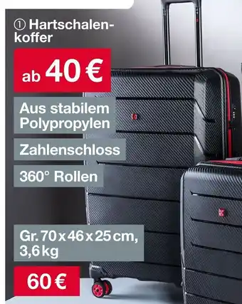 Woolworth Hartschalen- koffer CONCEPT Angebot