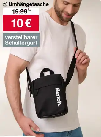 Woolworth Bench Umhängetasche Angebot