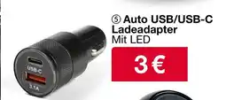 Woolworth Auto USB/USB-C Ladeadapter Angebot