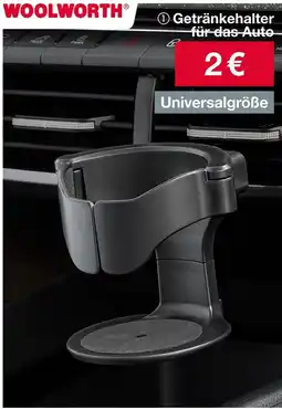 Woolworth Getränkehalter für das Aut1 Getränkehalter für das Auto Angebot