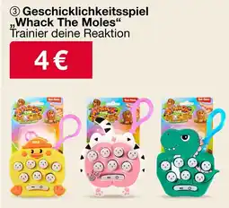 Woolworth Geschicklichkeitsspiel ‚Whack The Moles Angebot