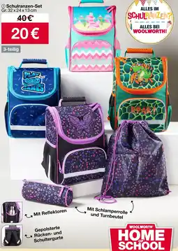 Woolworth Schulranzen-Set Angebot