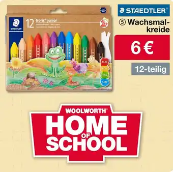 Woolworth STAEDTLER Wachsmal- kreide Angebot