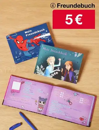Woolworth Freundebuch Angebot