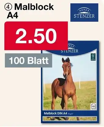 Woolworth Malblock A4 Angebot