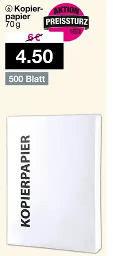 Woolworth Kopier- papier Angebot