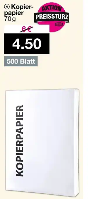 Woolworth Kopier- papier Angebot