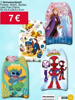 Woolworth Schwimmbrett Angebot