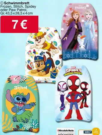 Woolworth Schwimmbrett Angebot