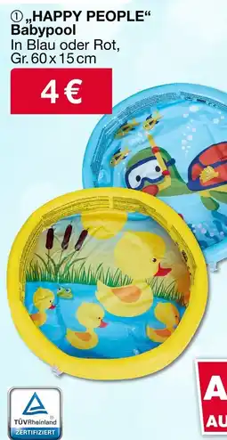 Woolworth HAPPY PEOPLE" Babypool Angebot
