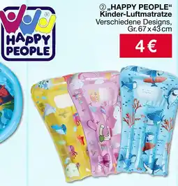 Woolworth HAPPY PEOPLE" Kinder-Luftmatratze Angebot