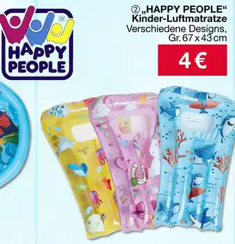 Woolworth HAPPY PEOPLE" Kinder-Luftmatratze Angebot