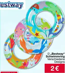Woolworth Bestway" Schwimmring Angebot