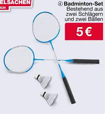 Woolworth Badminton-Set Angebot