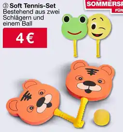 Woolworth Soft Tennis-Set Angebot