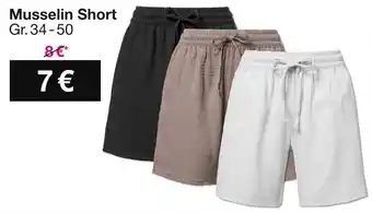 Woolworth Musselin Short Angebot