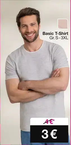 Woolworth Basic T-Shirt Gr. S-3XL Angebot