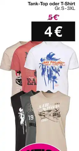 Woolworth Tank-Top oder T-Shirt Gr. S-3XL Angebot