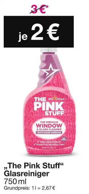 Woolworth ,,The Pink Stuff" Glasreiniger Angebot