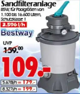 Wreesmann Bestway Sandfilteranlage Angebot