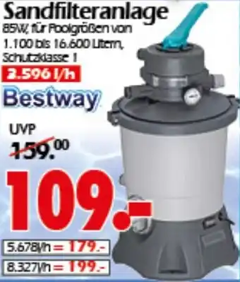 Wreesmann Bestway Sandfilteranlage Angebot