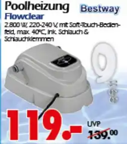 Wreesmann Poolheizung Bestway Angebot