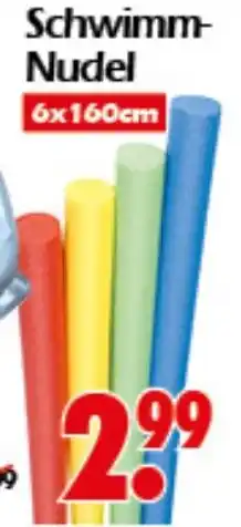 Wreesmann Schwimm- Nudel Angebot