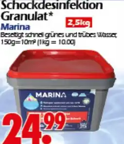 Wreesmann Schockdesinfektion Granulat Marina Angebot