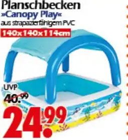 Wreesmann Planschbecken Canopy Play Angebot