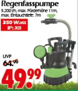 Wreesmann Regenfasspumpe Angebot