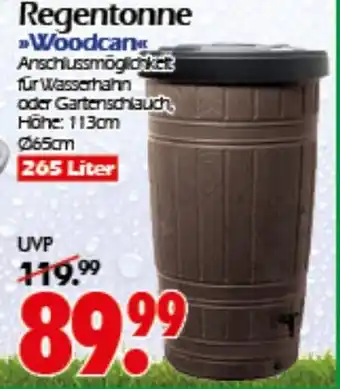 Wreesmann Regentonne Woodcan Angebot